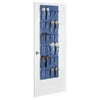 Whitmor Blue Over-the-Door Shoe Organizer