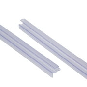 AFQH 2-Pack Shower Door Bottom Seal Sweep Water Barrier Stop Shower Leaks for Frameless Glass Rail