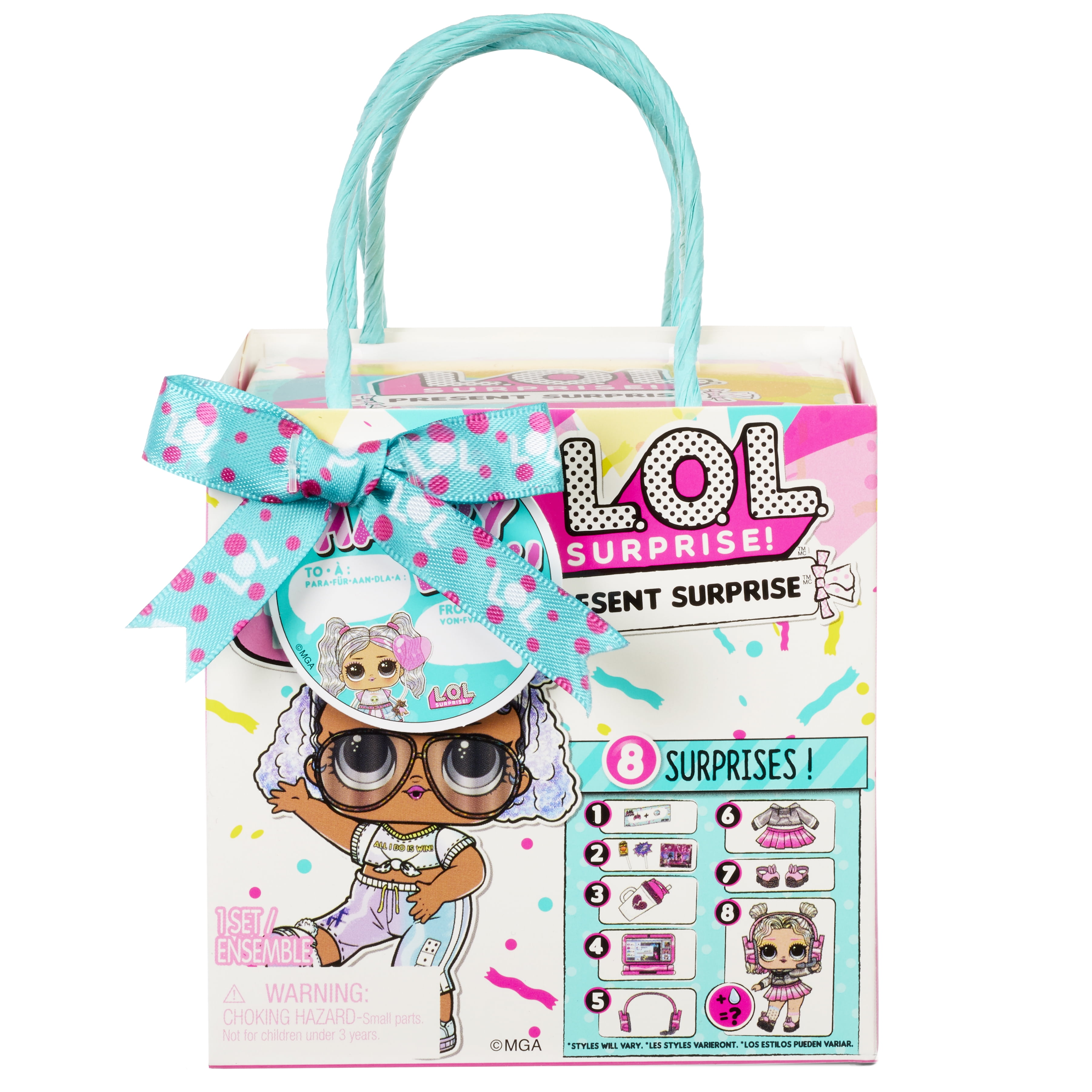 L.O.L Surprise! LOL Surprise Present Surprise Series 3 Birthday Month Theme, Great Gift for Kids Ages 4 5 6+