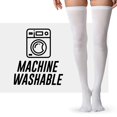 thumbnail image 7 of Love Classic Extra Long Women's Thigh High Socks Soft Leg Warmers Shoe Sizes 6-9, 7 of 7