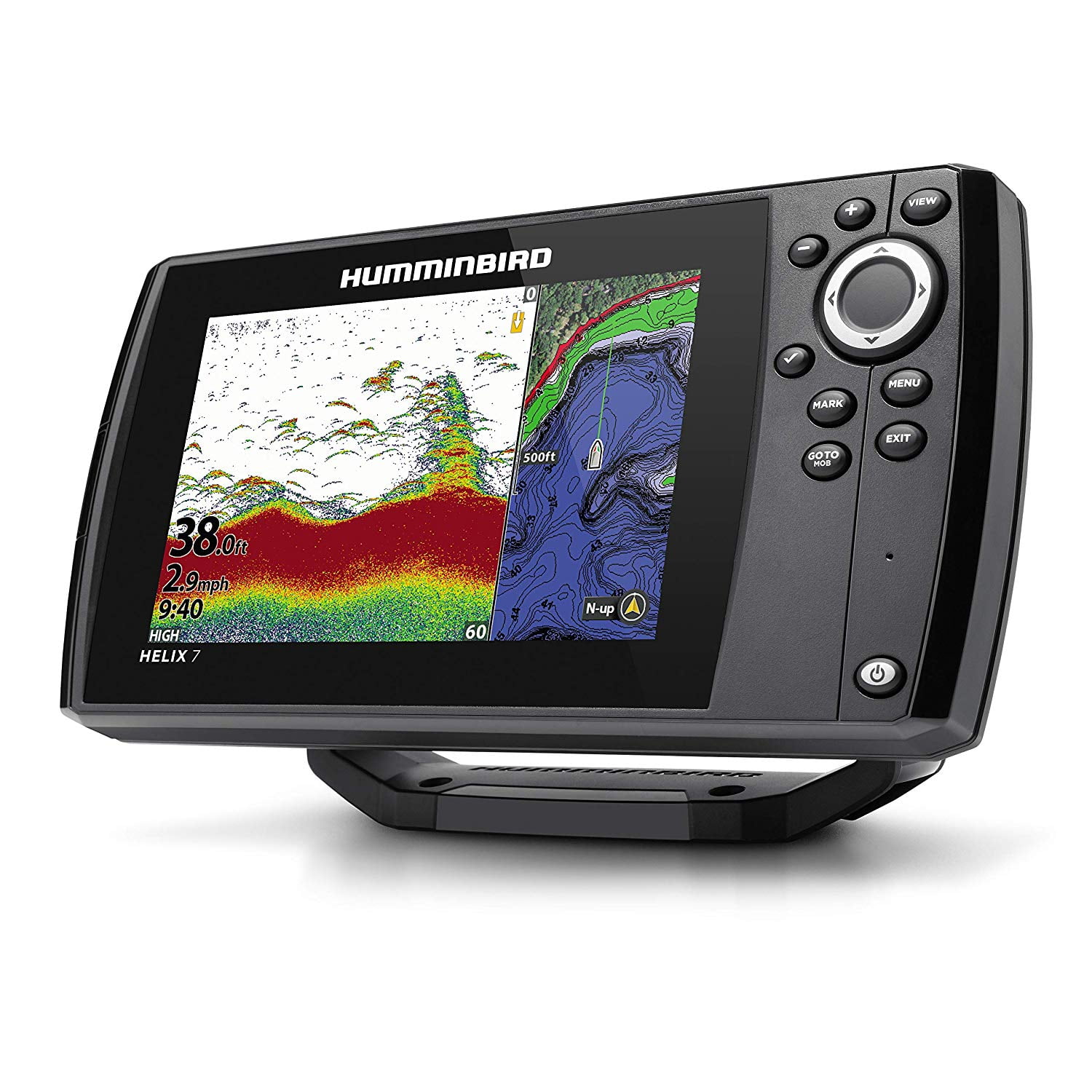 Humminbird Echolot GPS Plotter Portabel Master Edition Helix 7 Chirp GPS G3 