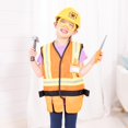 thumbnail image 2 of Melissa & Doug Construction Worker Role Play Set, Multi, 2 of 9