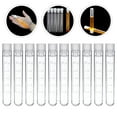 Voiceine 50pcs 10ml Plastic Labs Frozen Test Tubes Vial Seal Sample