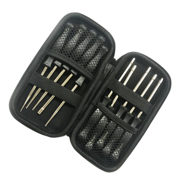 Juego de destornilladores para carburador de alta resistencia, 10 piezas con mangos ergonómicos y cabezales de ajuste preciso, ideal para múltiples marcas.