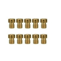 Set of 10 CVK Carburetor Main Jets for 125cc, 150cc GY6 PD24 Carburetor Chinese Made Scooter Mopeds Engine Motor Carb