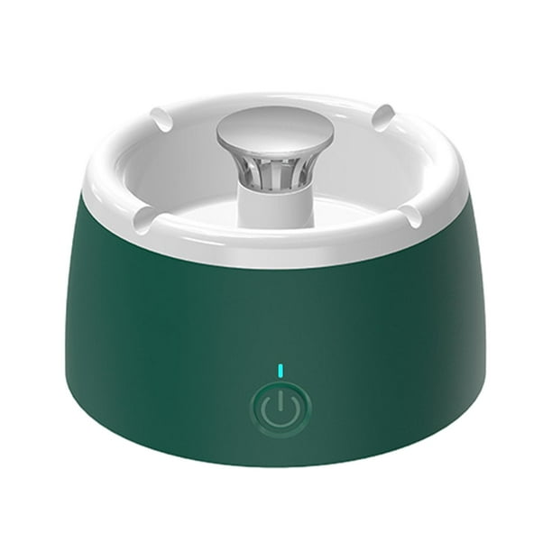 Purificador de aire con filtro HEPA y carbón activado de algodón para caspa de mascotas y humo. Verde