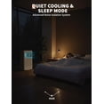 thumbnail image 2 of Qinaqin Stay Cool & Cómodo 8000 BTU Portátil Air Conditioner 3-in-1 Function con de Profundidadhumidifier Fan Cools Up to 350 Sq Ft Remote Control Auto Oscillating, 2 of 7