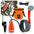 thumbnail image 2 of Outdoor portable camping shower set, water flow 2.5-3.5L/min, 2m, 2 of 8