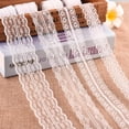 thumbnail image 5 of Fepito Cinta De Encaje Blanca De 39,6 Yardas 12 Rollos De Cinta De Encaje Surtida Para Costura Y Decoraciones Festoneadas De Boda Nupcial, 5 of 5