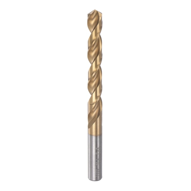 Helicoidal Barrena 11,6mm Titanio Revestido (HSS-E) M42 Alta Velocidad Acero 8% Cobalto Recto Vástago para Inoxidable Acero Aluminio Aleación Metal