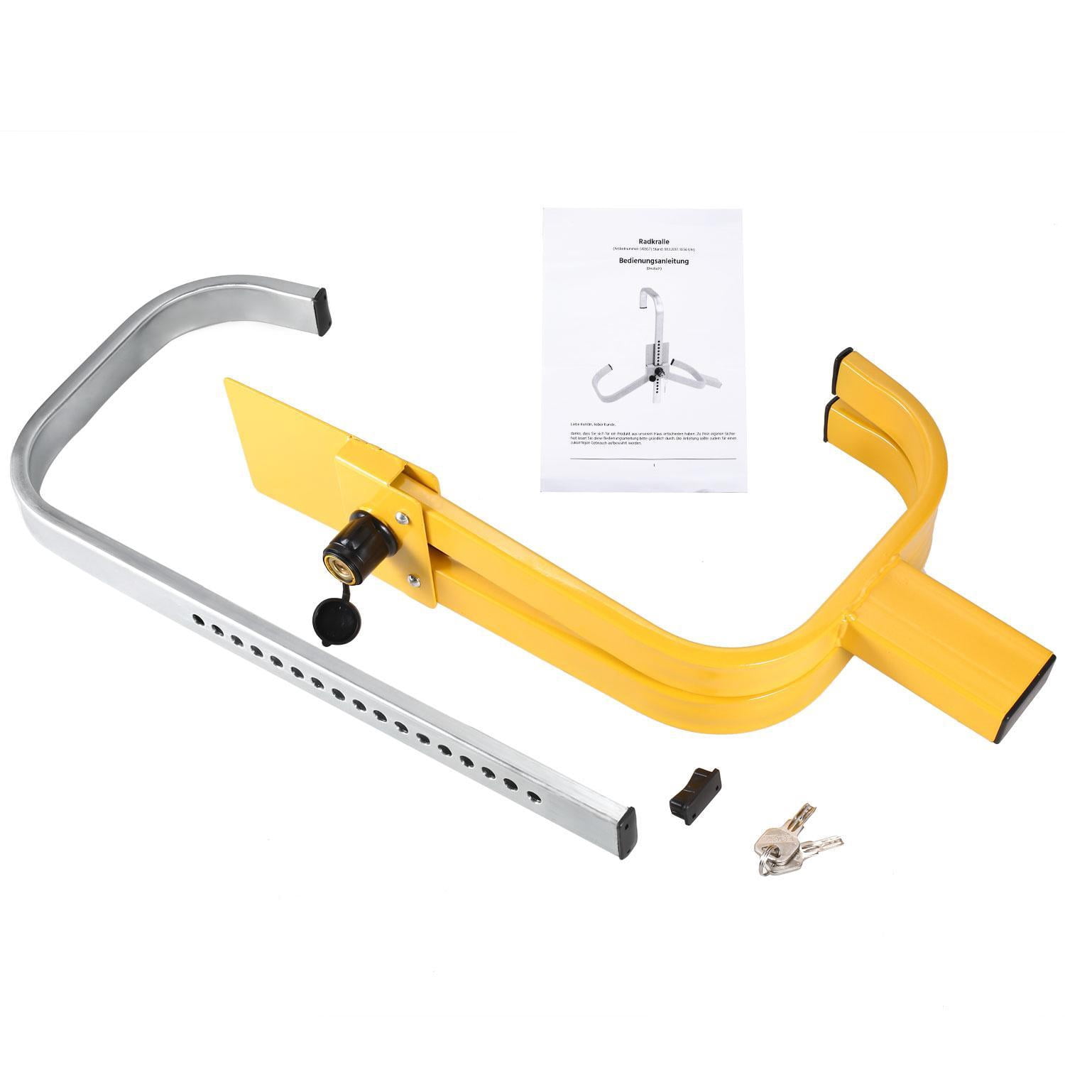 Car Anti-Theft Lock Wheel Lock Security for Caravan Trailer Fit 13 ...