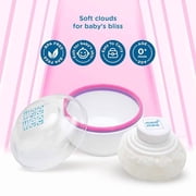 Mee Mee Soft-Feel Blue Powder Puff with with Box Holder Container for New Born and Kids