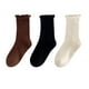thumbnail image 2 of Girls 3-Pack Cotton Mid-Calf Socks for Toddlers 1-3 Years, Soft Everyday Wear, Easy On/Off, 26.77 Inch Length, 2 of 9