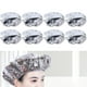 thumbnail image 2 of EeaseMX 10 gorros de aluminio para el cabello con aislamiento térmico, elásticos y para teñir el cabello en casa (plateados), 2 of 7