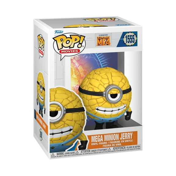 Películas Funko POP!: Mi villano favorito 4 – Super Jerry - Mi villano favorito: Minions - Figura coleccionable de vinilo - Idea de regalo - Mercancía oficial - Para niños y adultos - Fans del cine -