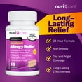 thumbnail image 2 of NUVICARE Fexofenadine 180mg 24 Hour - Fexofenadine Hydrochloride 180 mg Antihistamine for Allergy Relief, Hives, Runny Nose, Itching,  24 Hour Non Drowsy Allergy Medicine (18 Count), 2 of 8