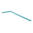 thumbnail image 1 of ENJOYW Paille de Pipe à Boire en Silicone Courbée Réutilisable pour Boisson à Jus Portable, 1 of 7
