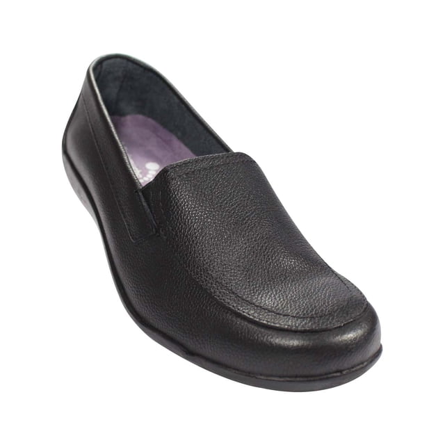 Flat balerina Julio de Mucha mujer negro piel 923 LEON 923p