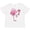 AA-White, variant on Inktastic Flamingo Ballerina in Tutu and Ballet Toe Shoes Boys or Girls Toddler T-Shirt