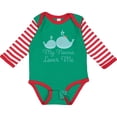 thumbnail image 3 of Inktastic My Nonna Loves Me Boys or Girls Long Sleeve Baby Bodysuit, 3 of 5