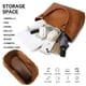 thumbnail image 5 of Bolso tejido Queenoris Bolso de hombro con asa en la parte superior de piel vegana, 5 of 7