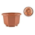 thumbnail image 2 of SPRING PARK Modern Plastic Flower Plant Pot Decorative Indoor Planter Livingroom Decor, 2 of 7