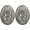 Silver, variant on 2pcs Norse Medieval Scarf Pin Shield Symbol Brooch Oval Shawl Sweater Pin Valentines Day Christmas Gift For Women Men