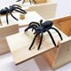 thumbnail image 5 of Handcrafted Rubber Spiders Prank Wooden Box - Funny Surprise Fun Gift Wooden Box, Interactive Gag Gift for Friends & Family, 5 of 5