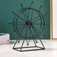 thumbnail image 1 of CTIRCHIU Ferror Wheel Iron Home Decoration Wine Cabinet 1Pack, 1 of 6