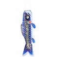 thumbnail image 1 of Japanese Style Fish Windsock Flag Hanging Outdoor Ornament Outdoor Carp Windsock Decor, 1 of 9