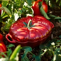 Ceramics Dutch Oven 16-oz Petite Tomato Cocotte, Cherry