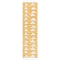 thumbnail image 2 of Well Woven Kennedy Triangles Modern Modern Kids Yellow 2'7" x 9'10" Runner Rug, 2 of 7