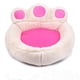 thumbnail image 4 of Winter Dog Bed Bear Paw Shape Soft Sofa Washable Short Plush Indoor and Outdoor Medium Large Dogs Bed Warm Mat Pet Accessories ShopWise Round, 4 of 10
