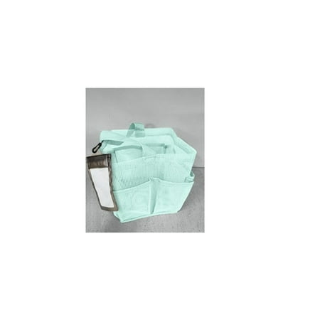 Mainstays Mesh Bathroom Caddy, Aqua