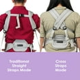 thumbnail image 4 of Baby Trend Caleo 3-in-1 Newborn Carrier, Snuggle Midnight, 4 of 7