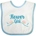 thumbnail image 3 of Inktastic Spring Wedding Flower Girl Banner Girls Baby Bib, 3 of 4
