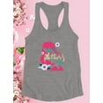 thumbnail image 3 of Mothers Day Mom Silhouette Racerback Tank Women -Image by Shutterstock, Female x-Small, 3 of 4