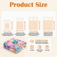 thumbnail image 5 of Cloud Soft 3D Plush Throw Blanket, 2027 New Cozy Teddy Bear Blanket, Teddy Pastel Floral Print Blanket, 5 of 6