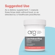ARG Lactobacillus - Multi-Strain Probiotic Capsule - Gut & Digestive Health Support - Dairy Free, Gluten Free - 100 Servings - 100 Capsules