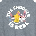 thumbnail image 3 of Pokémon - The Snuggle Is Real Pikachu And Sylveon - Women's Racerback Tank Top, 3 of 5