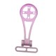 thumbnail image 4 of Soporte de luz para computadora de bicicleta frontal ajustable para hombres y mujeres Computadora de bicicleta compacta Rosa degradado, 4 of 9