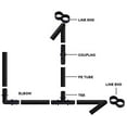 thumbnail image 4 of 20-PACK - Irrigation Fittings - Figure 8 Line End for 1/2" Drip Tubing - Barbed Connectors (Fits Most Brands, Rain Bird 16mm .520 ID and Compatible Drip or Sprinkler Systems, 4 of 4