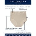 thumbnail image 5 of Vanity Fair Lingerie Women's Flattering Lace Brief Underwear, 5 of 7