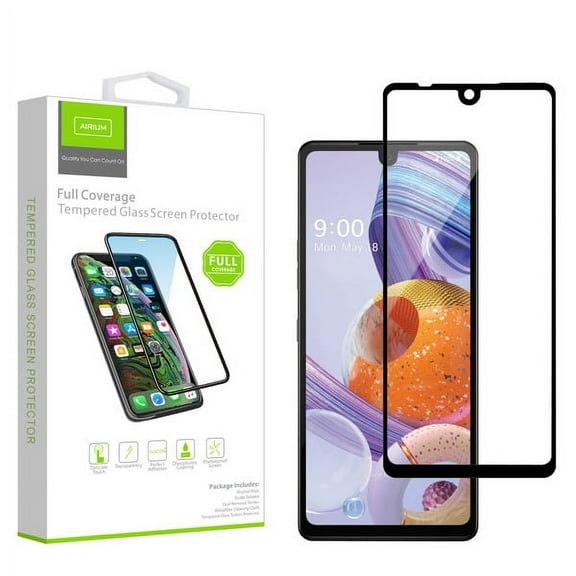 LG Stylo 6 Screen Protector FULL COVERAGE Tempered Glass Film LCD Transparent 3D Touch, Anti Fingerprint, Case Friendly Premium Tempered Glass Screen Protector for LG STYLO 6 (2020)