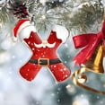 thumbnail image 1 of Ofertas Únicas, 26 adornos navideños con 26 letras, adornos rojos para árbol de Navidad, adornos colgantes con letras, adornos para árbol de Navidad con alfabeto para el hogar Akmoler, 1 of 9