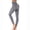 Gray, variant on FANNYC Women's Yoga Pants High Waist Leggings Workout Elastic Waistband Fitness Biker Trousers Control Abdominal Hip Lift Yoga Pants Slim Sportswear,S-XL