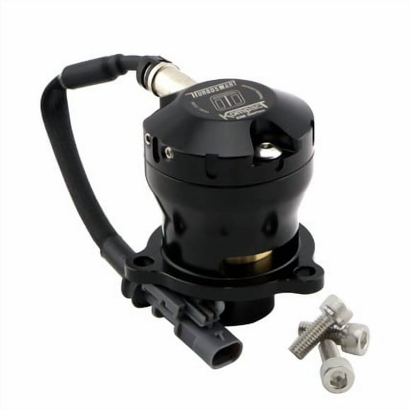 Fits 2019-2023 Ford Ranger Turbo Smart Turbocharger Blow Off Valve TS-0223-1096 Kompact EM; Plug And Play; Recirculating/Vent To Atmosphere; Black; Aluminum; WIth Flange Bolts/Turbosmart Sticker