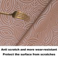 thumbnail image 5 of Nappe Ronde en Jacquard, Nappe en Microfibre Imperméable, Nappe pour l'Extérieur et l'Intérieur, 5 of 5