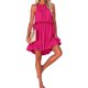 thumbnail image 1 of WILLBEST Vestido De Mujer Elegante Top De Verano Sin Mangas Con Ribete De Volantes Para Uso Diario Y Vacaciones Ideal Para Todas Las Estaciones Lavable A Máquina Y A Mano, 1 of 3