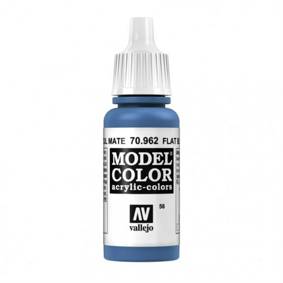 Vallejo 70962 Model Color 059 Flat Blue Acrylic Paint 18ml